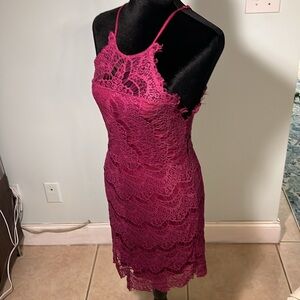 Free People Intimately She's Got It lace dress S